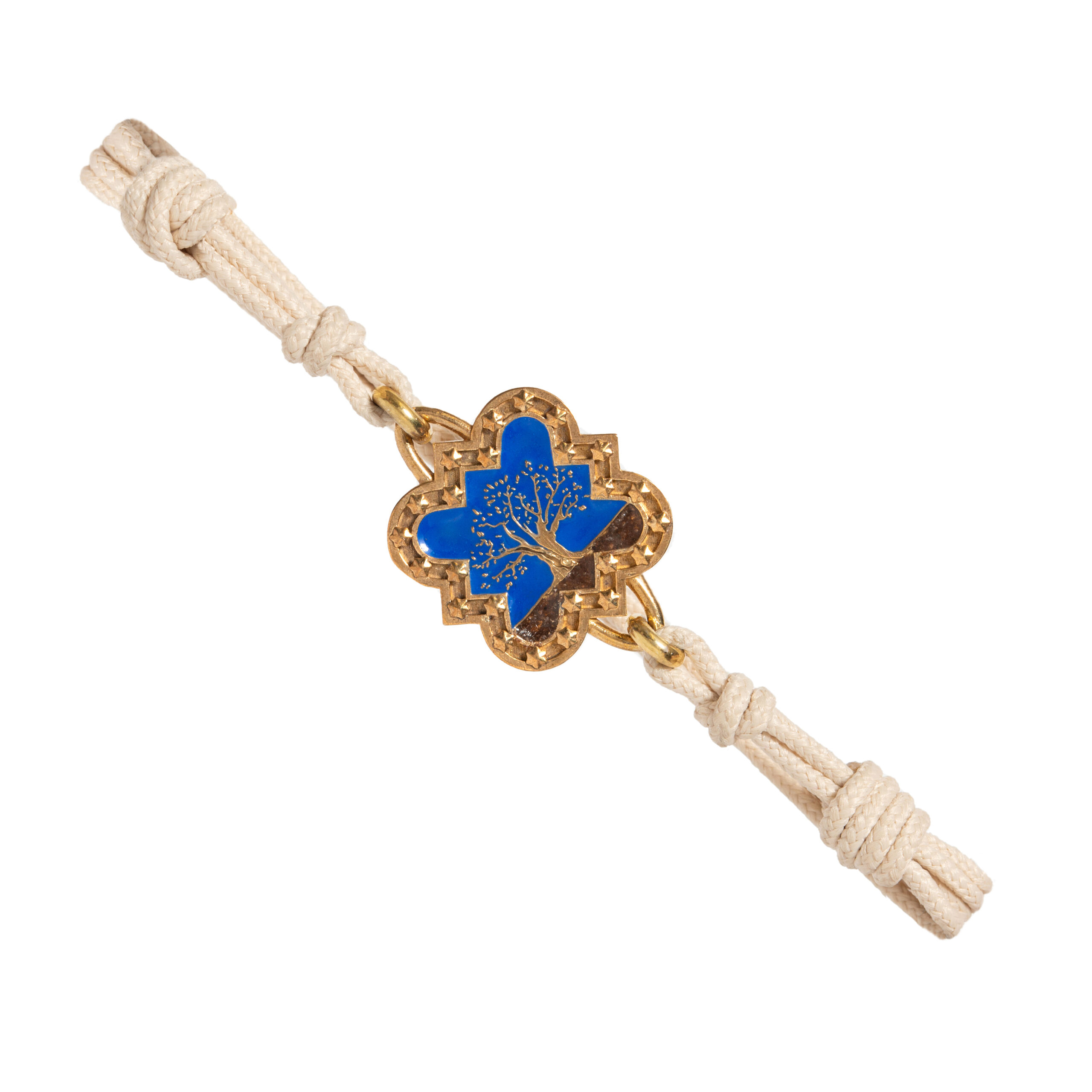Bracciali con la Terra Francescana® - Madre Terra - (Dorato)